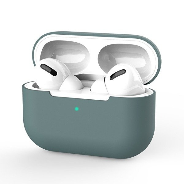 Siliconen beschermhoesje voor Apple Airpods Pro, groen in de groep HOME ELECTRONICS / Audio & Beeld / Koptelefoon & Accessoires / Accessoires bij TP E-commerce Nordic AB (A20669)