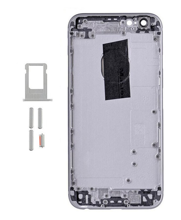iPhone 6S achterkant - Space Grey in de groep SMARTPHONE & TABLETS / Reservdelar bij TP E-commerce Nordic AB (A20683)