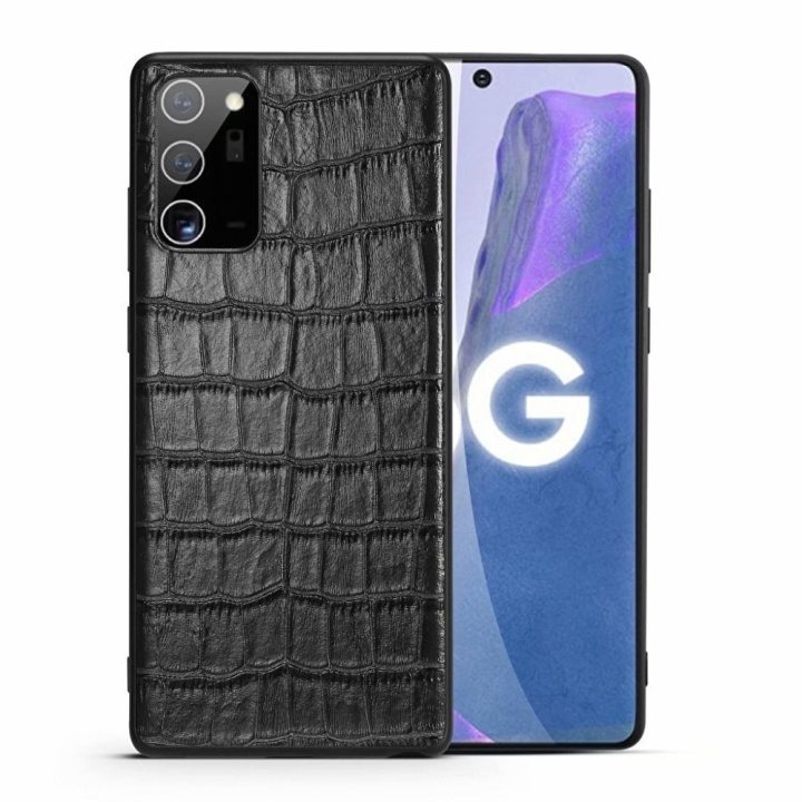 Kunstlederen hoesje voor Samsung S21 Plus in de groep SMARTPHONE & TABLETS / Mobielbescherming / Samsung bij TP E-commerce Nordic AB (A20691)