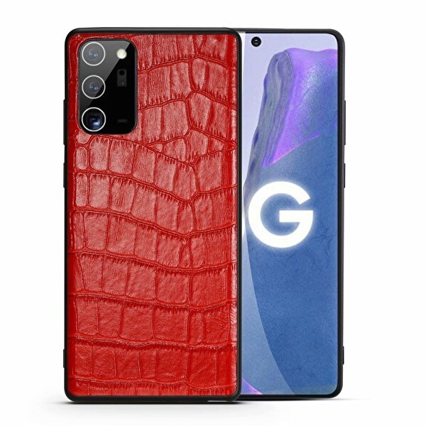 Kunstlederen hoesje voor Samsung S21 Plus in de groep SMARTPHONE & TABLETS / Mobielbescherming / Samsung bij TP E-commerce Nordic AB (A20692)