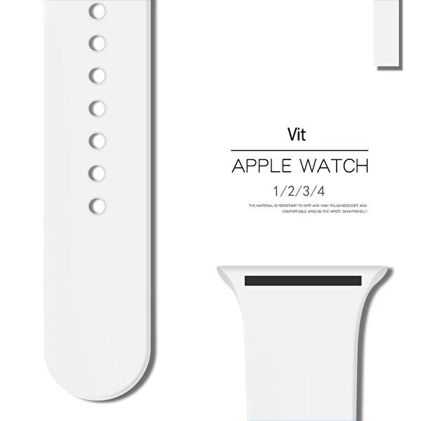 Silikonarmband till Apple Watch 40mm in de groep SMARTPHONE & TABLETS / Training, thuis & vrije tijd / Apple Watch & Accessoires / Accessoires bij TP E-commerce Nordic AB (A20796)