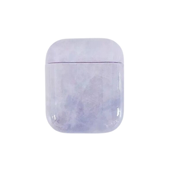 Beschermhoesje voor Apple Airpods, Marmerpatroon, Paars in de groep HOME ELECTRONICS / Audio & Beeld / Koptelefoon & Accessoires / Accessoires bij TP E-commerce Nordic AB (A20907)