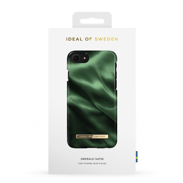 iDeal iPhone 6/6S/7/8/SE2020 hoesje Emerald Satin in de groep SMARTPHONE & TABLETS / Mobielbescherming / Apple / iPhone 8 bij TP E-commerce Nordic AB (A21026)
