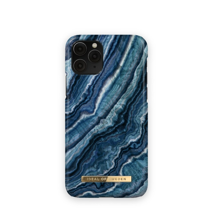 iDeal Of Sweden Mobilskal Indigo Swirl för iPhone XS/X in de groep SMARTPHONE & TABLETS / Mobielbescherming / Apple / iPhone XS Max / Hoesjes bij TP E-commerce Nordic AB (A21028)