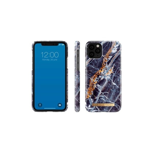 iDeal Of Sweden iPhone 11 Pro Max - Midnight Blue Marble in de groep SMARTPHONE & TABLETS / Mobielbescherming / Apple / iPhone 11 Pro Max bij TP E-commerce Nordic AB (A21029)