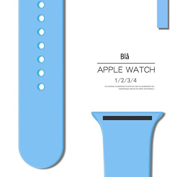 Silikonarmband till Apple Watch 42mm in de groep SMARTPHONE & TABLETS / Training, thuis & vrije tijd / Apple Watch & Accessoires / Accessoires bij TP E-commerce Nordic AB (A21246)