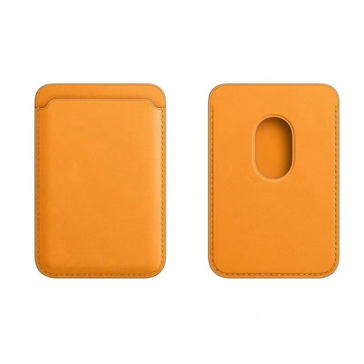 Magsafe slimme portemonnee kaarthouder in leer in de groep SMARTPHONE & TABLETS / Overige accessoires / Overige bij TP E-commerce Nordic AB (A21432)