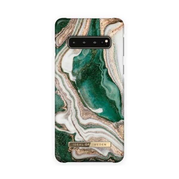 iDeal of Sweden Skal Samsung Galaxy S9 Plus  Golden Jade Marble in de groep SMARTPHONE & TABLETS / Mobielbescherming / Samsung bij TP E-commerce Nordic AB (A21861)