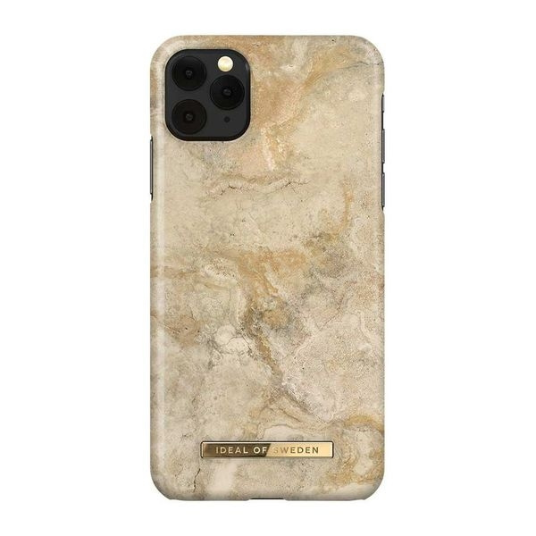 iDeal of Sweden iPhone 11 Pro Sandstorm Marble in de groep SMARTPHONE & TABLETS / Mobielbescherming / Apple / Make-up spiegel bij TP E-commerce Nordic AB (A21866)