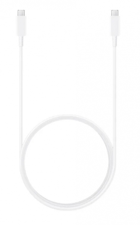 Samsung EP-DX510 Oplaadkabel USB-C naar USB-C 5A, 1,8m, Wit in de groep SMARTPHONE & TABLETS / Opladers & Kabels / Kabels / Kabels Type C bij TP E-commerce Nordic AB (A22071)