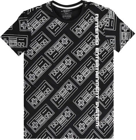 Difuzed NES AOP Men\'s T-shirt, M in de groep SPORT, VRIJE TIJD & HOBBY / Accessoires / T-shirts bij TP E-commerce Nordic AB (A22129)