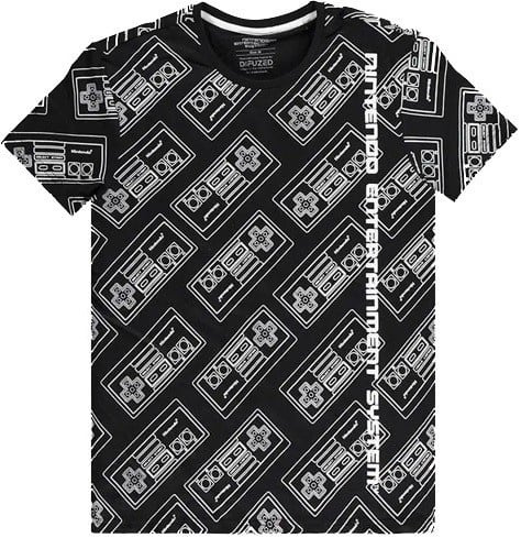 Difuzed NES AOP Heren T-shirt, M in de groep SPORT, VRIJE TIJD & HOBBY / Accessoires / T-shirts bij TP E-commerce Nordic AB (A22129)