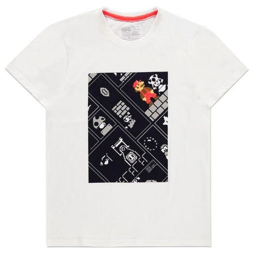 Difuzed 8Bit Super Mario Bros T-shirt, M in de groep SPORT, VRIJE TIJD & HOBBY / Accessoires / T-shirts bij TP E-commerce Nordic AB (A22147)