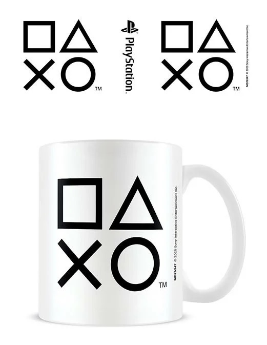 Playstation mok - Alledaagse mok in de groep SPORT, VRIJE TIJD & HOBBY / Leuke dingen / Bekers bij TP E-commerce Nordic AB (A22172)