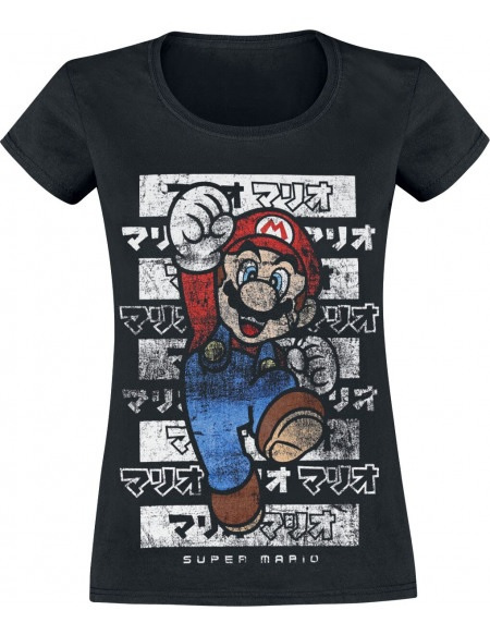 Difuzed Super Mario Women\'s T-shirt, XL in de groep HOME ELECTRONICS / Spelconsoles en accessoires / Overige games bij TP E-commerce Nordic AB (A22219)