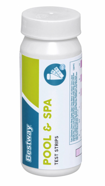 Bestway PH/Chloor teststrips - 50st in de groep HUISHOUDEN & TUIN / Tuinproducten / Zwembad & Accessoires / Zwembadchemicaliën bij TP E-commerce Nordic AB (A22274)