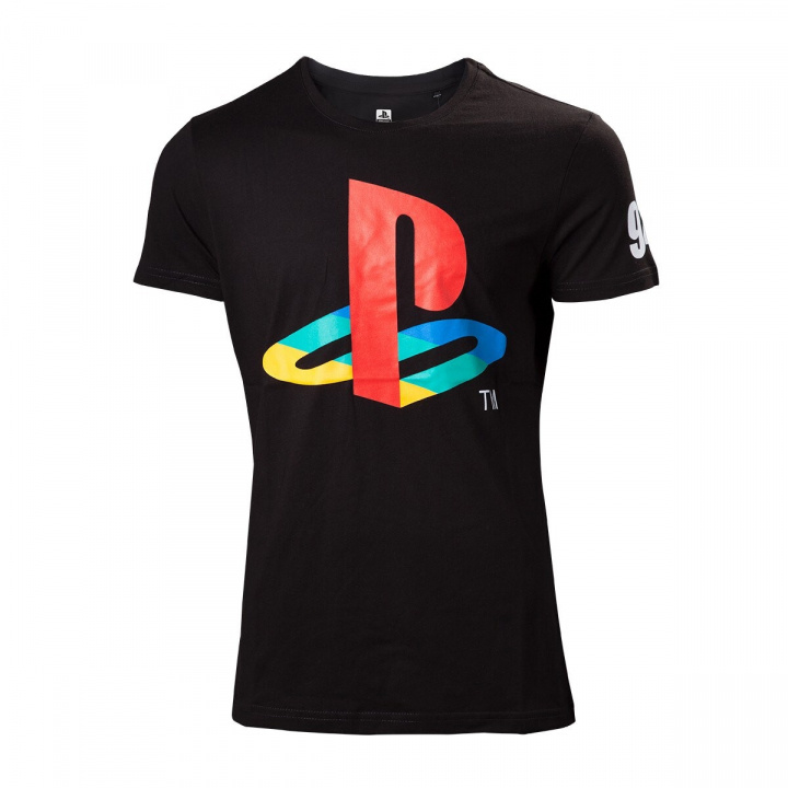 Difuzed Playstation T-shirt, S in de groep HOME ELECTRONICS / Spelconsoles en accessoires / Overige games bij TP E-commerce Nordic AB (A22332)