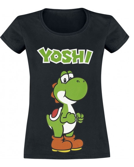Difuzed Super Mario Yoshi T-shirt dam, XL in de groep HOME ELECTRONICS / Spelconsoles en accessoires / Overige games bij TP E-commerce Nordic AB (A22333)