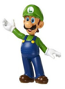 World of Nintendo Super Mario Luigi-figur in de groep SPEELGOED, KINDER- & BABYPRODUCTEN / Speelgoed / Figuren & miniaturen bij TP E-commerce Nordic AB (A22362)