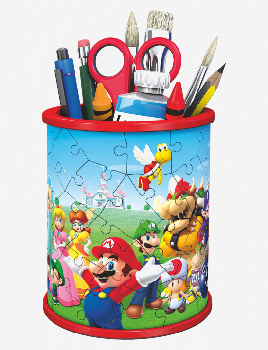 Super Mario 3D-pussel Pennställ 54 bitar in de groep SPEELGOED, KINDER- & BABYPRODUCTEN / Speelgoed / Puzzels bij TP E-commerce Nordic AB (A22363)