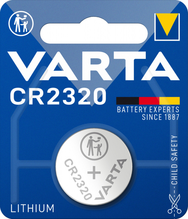 Varta CR2320 Lithium munt 1-Pack in de groep HOME ELECTRONICS / Batterijen & Opladers / Batterijen / Knoopcel bij TP E-commerce Nordic AB (A22376)