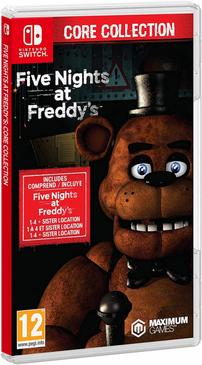 Five Nights at Freddy\'s - Kerncollectie (Switch) in de groep HOME ELECTRONICS / Spelconsoles en accessoires / Nintendo Switch / Games bij TP E-commerce Nordic AB (A22383)