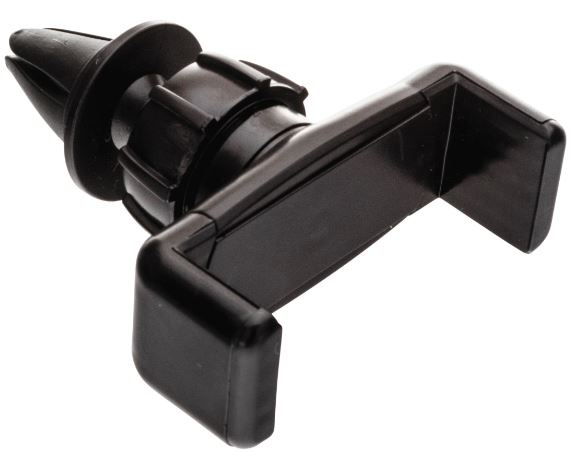 Autosteun, Voor ventilatieopeningen, Verstelbare grip, Zwart in de groep AUTO / Autohouder / Autohouder Smartphone bij TP E-commerce Nordic AB (A22421)