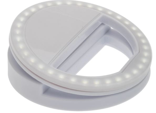 Selfie lamp, wit in de groep HOME ELECTRONICS / Foto & Video / Fotoapparatuur / Ringlicht bij TP E-commerce Nordic AB (A22424)