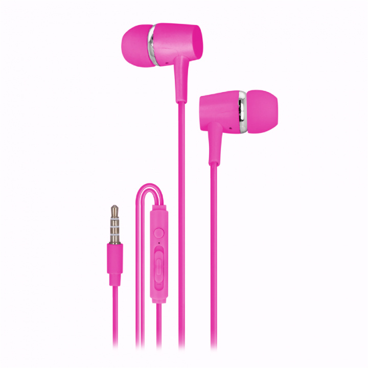 Setty Bedrade hoofdtelefoon 3,5 mm, Roze in de groep HOME ELECTRONICS / Audio & Beeld / Koptelefoon & Accessoires / Koptelefoon bij TP E-commerce Nordic AB (A22501)