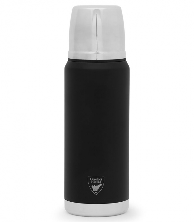 Orrefors Hunting Thermosfles 75 cl, zwart in de groep SPORT, VRIJE TIJD & HOBBY / Buitenrecreatie / Thermosflessen & Waterflessen bij TP E-commerce Nordic AB (A22598)