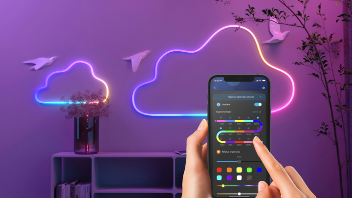 United WLR2347 Wifi Smart LED Touwlamp 3m in de groep HOME ELECTRONICS / Verlichting / LED strips bij TP E-commerce Nordic AB (A22670)
