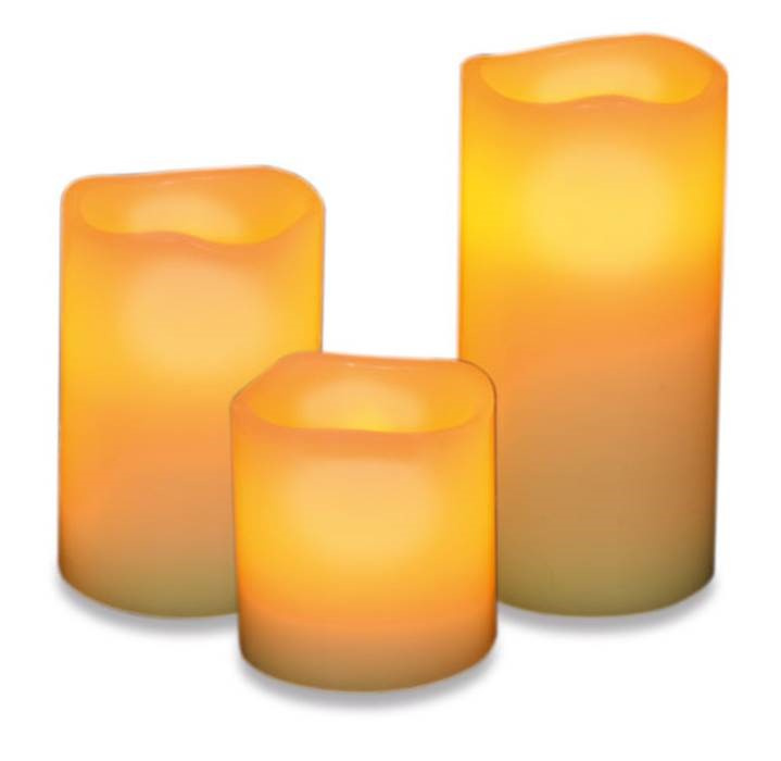 LC2193 LED lampje met golvende randen, 3 stuks in de groep HOME ELECTRONICS / Verlichting / Andere verlichting bij TP E-commerce Nordic AB (A22671)