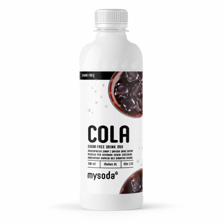 Mysoda Cola Suikervrij 500ml - Voor 8L drank in de groep HUISHOUDEN & TUIN / Huishoudelijke apparaten / Water & Sap / Carbonatatiemachines / Smaken bij TP E-commerce Nordic AB (A22686)
