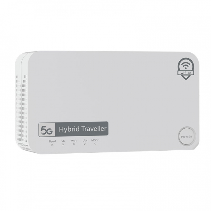 5G Hybrid Traveller Draagbare Wifi Router voor SIM en eSIM in de groep COMPUTERS & RANDAPPARATUUR / Netwerk / Routers bij TP E-commerce Nordic AB (A22749)