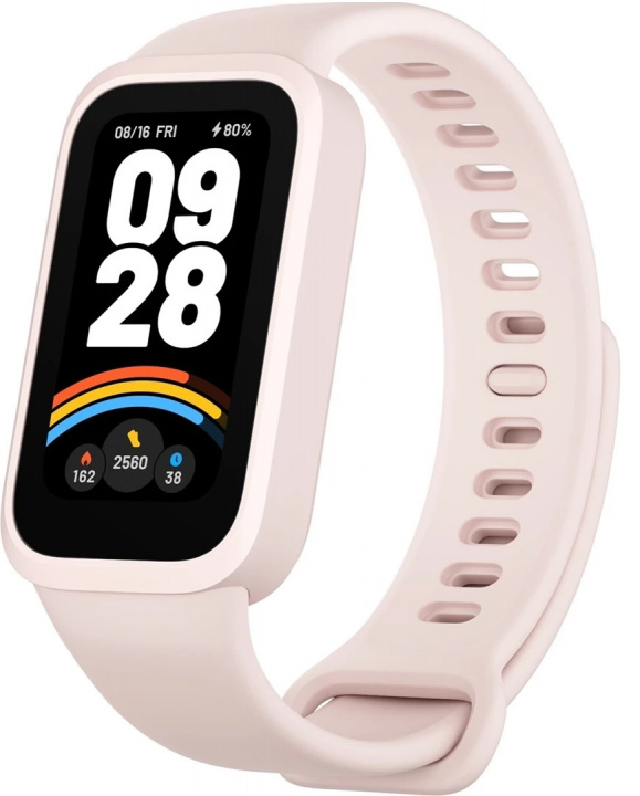 Xiaomi Smart Band 9 Active Roze in de groep SPORT, VRIJE TIJD & HOBBY / Smartwatch & Activiteitsmeters / Activiteitsarmbanden bij TP E-commerce Nordic AB (A22772)