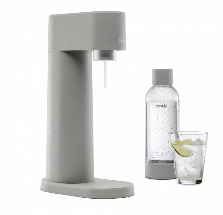Mysoda Woody Koolzuurhoudend, Grijs in de groep HUISHOUDEN & TUIN / Huishoudelijke apparaten / Water & Sap / Carbonatatiemachines / Carbonatatiemachines bij TP E-commerce Nordic AB (A22789)