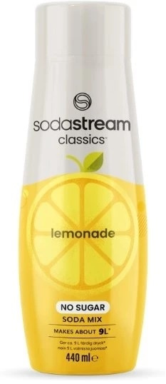 Sodastream Limonade zonder suiker 440 ml, Levert ongeveer 9 liter drank op in de groep HUISHOUDEN & TUIN / Huishoudelijke apparaten / Water & Sap / Carbonatatiemachines / Smaken bij TP E-commerce Nordic AB (A22816)