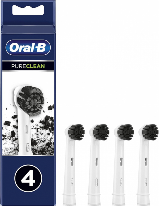 Oral-B Pure Clean 4-Pack in de groep BEAUTY & HEALTH / Mondverzorging / Elektrische tandenborstelaccessoires bij TP E-commerce Nordic AB (A22892)