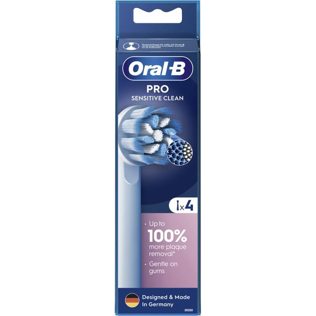 Oral-B Pro Sensitive Clean 4-pack in de groep BEAUTY & HEALTH / Mondverzorging / Elektrische tandenborstelaccessoires bij TP E-commerce Nordic AB (A22895)