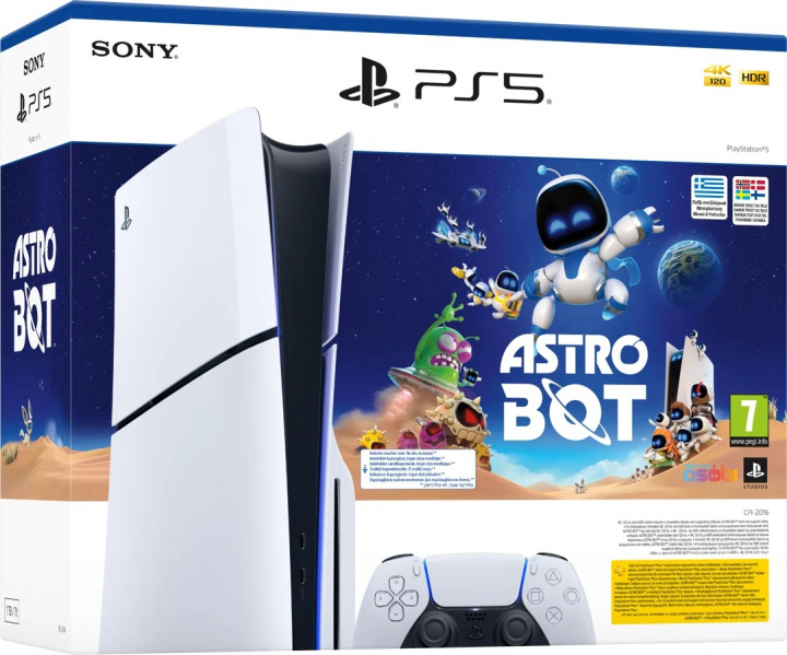 Sony Playstation 5 Slim - Astro Bot Bundle in de groep HOME ELECTRONICS / Spelconsoles en accessoires / Sony PlayStation 5 / Consoles bij TP E-commerce Nordic AB (A22921)