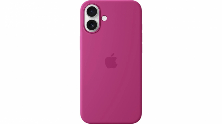Apple iPhone 16 Plus Silicone Case with MagSafe - Fuchsia in de groep SMARTPHONE & TABLETS / Mobielbescherming / Apple / iPhone 16 bij TP E-commerce Nordic AB (A22950)