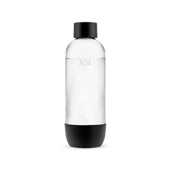 AGA AQVIA PET-flaska, 1L, Svart in de groep HUISHOUDEN & TUIN / Huishoudelijke apparaten / Water & Sap / Carbonatatiemachines / Accessoires bij TP E-commerce Nordic AB (A22959)