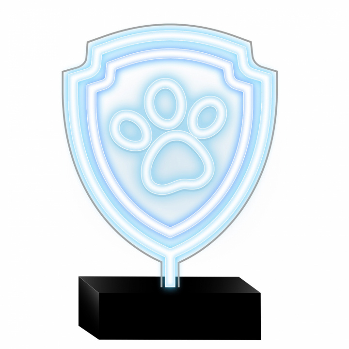 Paw Patrol Neon Lampa - Tass in de groep SPEELGOED, KINDER- & BABYPRODUCTEN / Kinderkamer / Babylampen / Tafellampen bij TP E-commerce Nordic AB (A22971)