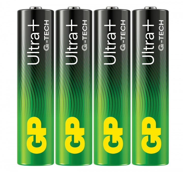 GP Battery Ultra Plus Alkaline AAA/LR03 4-pack in de groep HOME ELECTRONICS / Batterijen & Opladers / Batterijen / AAA bij TP E-commerce Nordic AB (A22998)