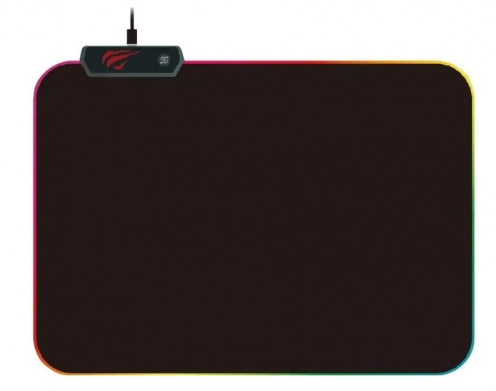 Havit MP903 RGB gaming muismat, anti-slip - Zwart in de groep COMPUTERS & RANDAPPARATUUR / Muizen en toetsenborden / Muismat bij TP E-commerce Nordic AB (A23035)