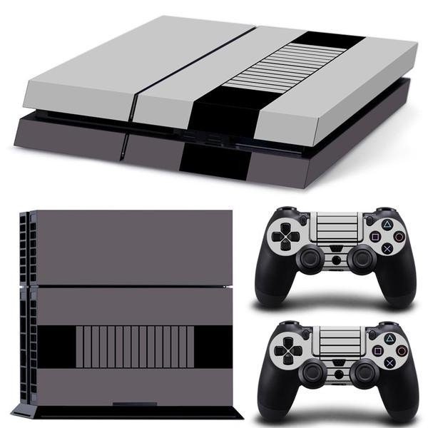 Retro NES liknande PS4 Skin in de groep HOME ELECTRONICS / Spelconsoles en accessoires / Sony PlayStation 4 bij TP E-commerce Nordic AB (A23067)