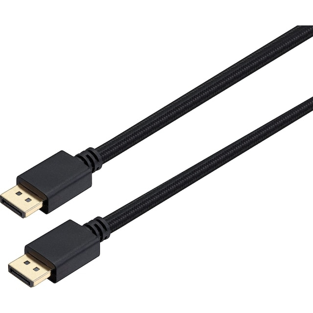 Sandstrøm DisplayPort till DisplayPort 1.4-kabel (2m) in de groep COMPUTERS & RANDAPPARATUUR / Computerkabels / DisplayPort / Kabels bij TP E-commerce Nordic AB (A23109)