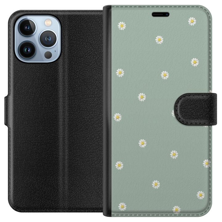 Portemonnee-hoesje voor Apple iPhone 13 Pro Max met Priesterkragen ontwerp in de groep SMARTPHONE & TABLETS / Mobielbescherming / Apple / iPhone 13 Pro Max / Wallet Case bij TP E-commerce Nordic AB (A50544)