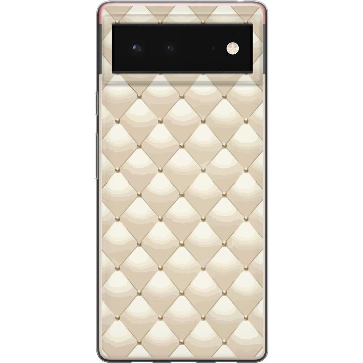 Mobiele hoes voor Google Pixel 6 met Goudglans ontwerp in de groep SMARTPHONE & TABLETS / Mobielbescherming / Google bij TP E-commerce Nordic AB (A52105)