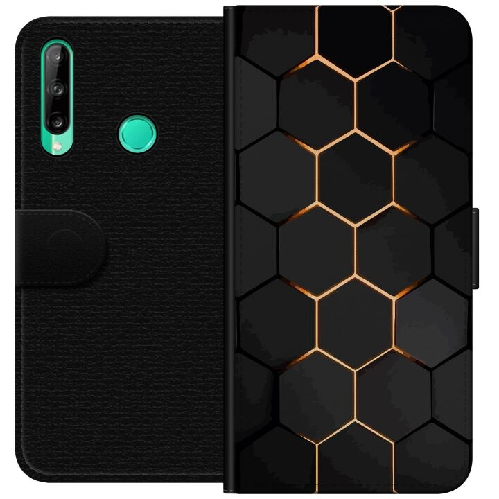 Portemonnee-hoesje voor Huawei P40 lite E met Luxe Patroon ontwerp in de groep SMARTPHONE & TABLETS / Mobielbescherming / Huawei/Honor bij TP E-commerce Nordic AB (A53481)